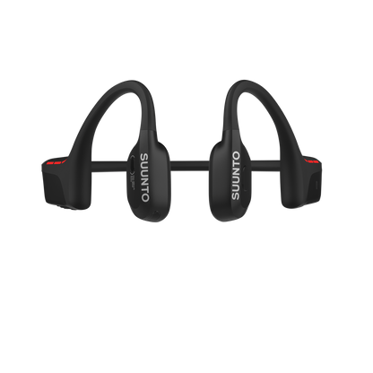 Suunto Wing 2 open-ear sports headphones designed for cycling, running, and outdoor training with wireless Bluetooth connectivity