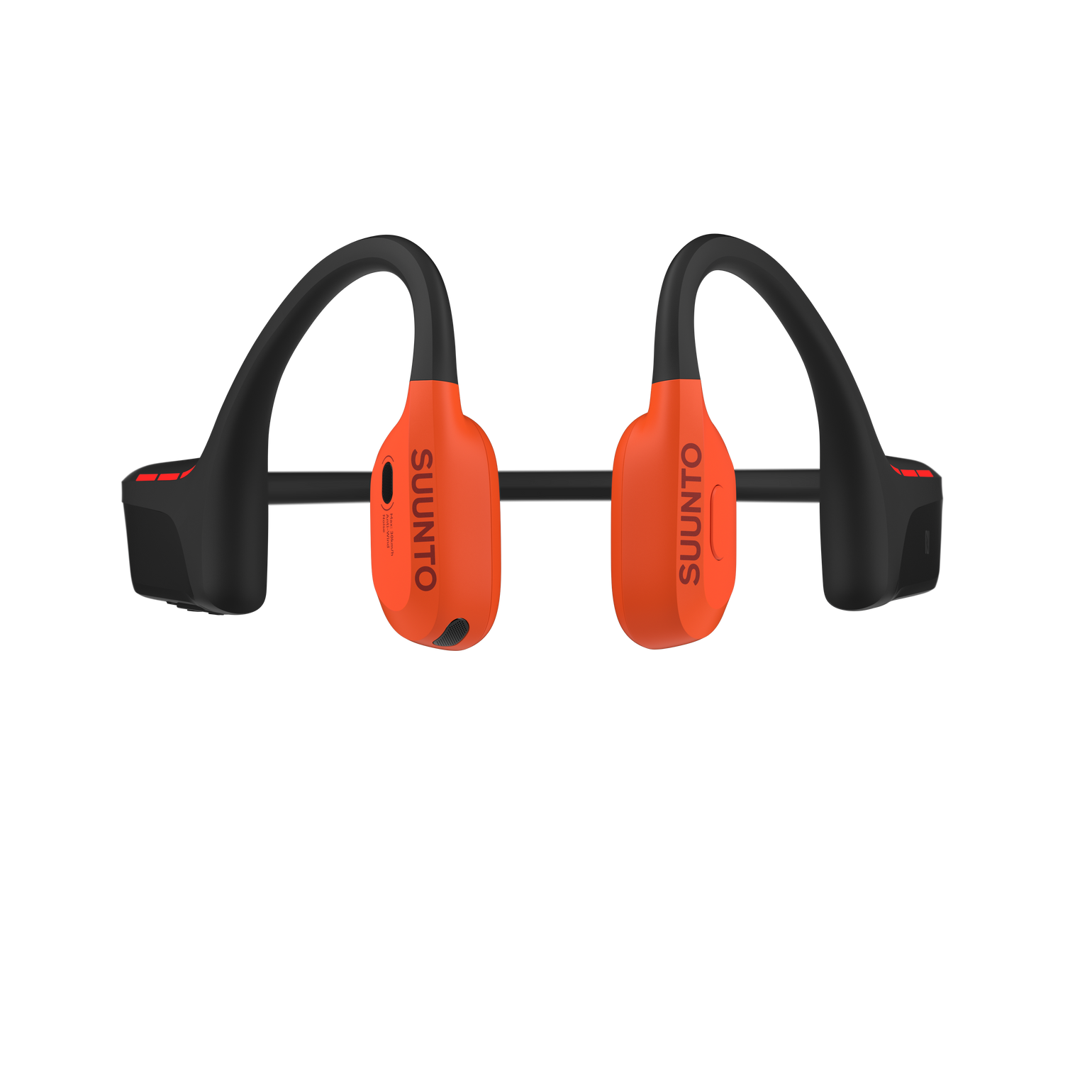 Suunto Wing 2 open-ear sports headphones designed for cycling, running, and outdoor training with wireless Bluetooth connectivity