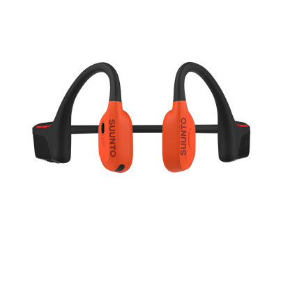 Suunto Wing 2 open-ear sports headphones designed for cycling, running, and outdoor training with wireless Bluetooth connectivity