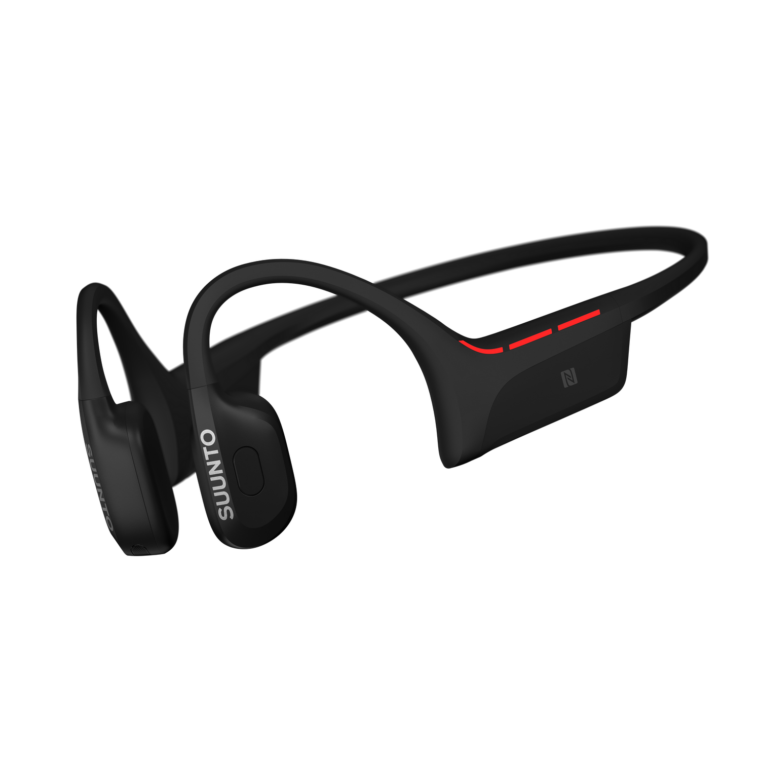 Suunto Wing 2 open-ear sports headphones designed for cycling, running, and outdoor training with wireless Bluetooth connectivity
