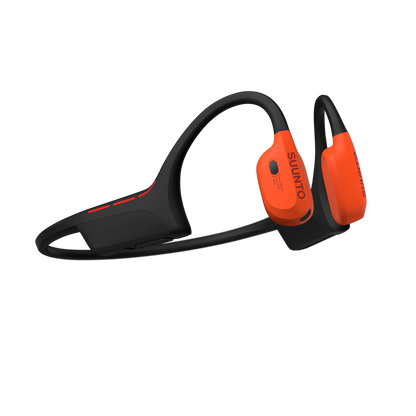 Suunto Wing 2 open-ear sports headphones designed for cycling, running, and outdoor training with wireless Bluetooth connectivity