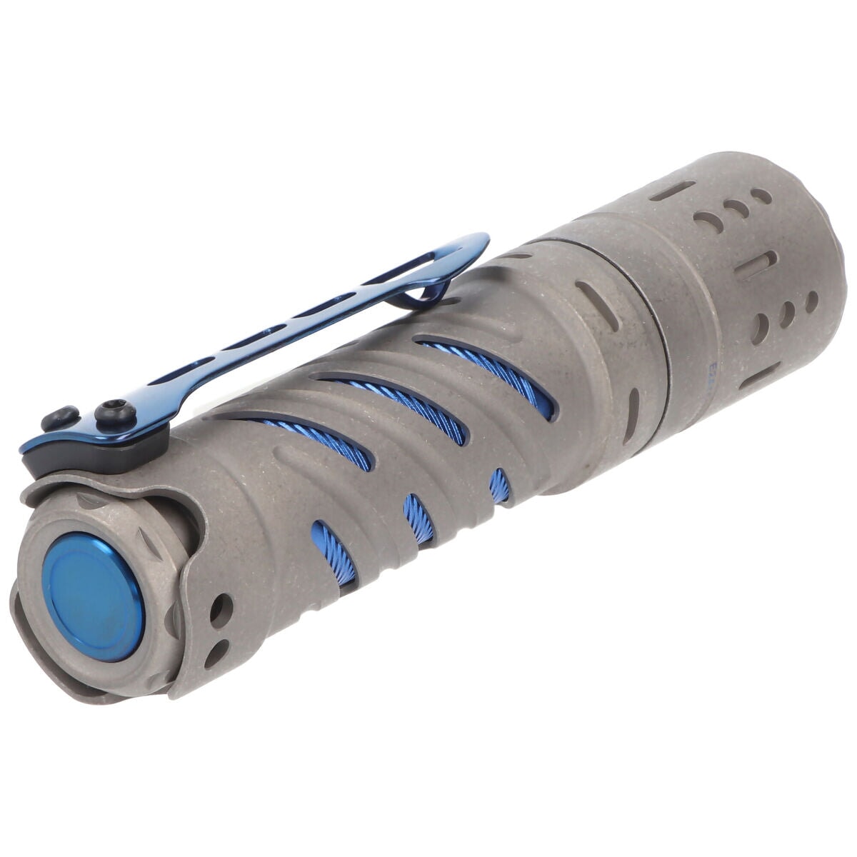 Acebeam E70-TI titanium EDC LED flashlight with 3750 lumens brightness for everyday carry and outdoor professional use