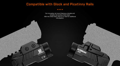 Acebeam G10 Rail Mounted Flashlight Flashlight Acebeam 