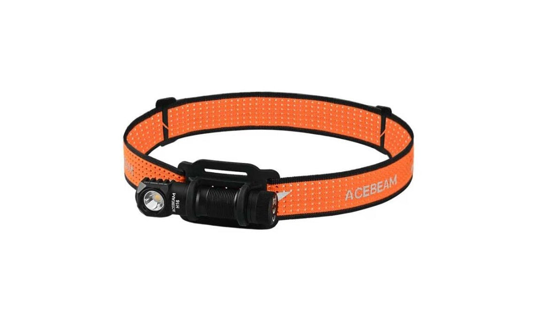 Acebeam H16 Lightweight Running/Fishing Headlamp - Gray - 1000 Lumens Acebeam 