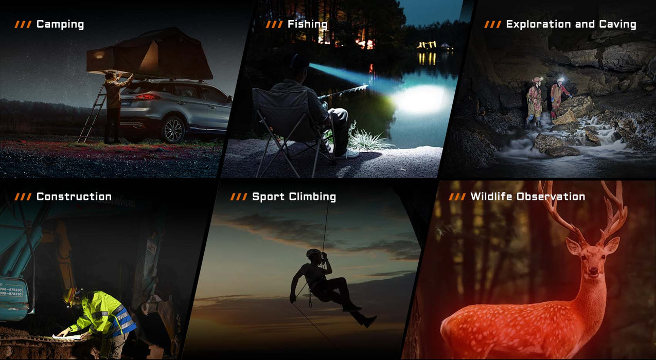 Acebeam H35 5-core Dual-light Source Headlamp ***Will ship around November 25th*** Headlamp Acebeam 