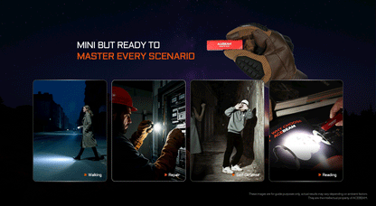 Acebeam Keylite 500 Lumen Keychain Flashlight - Options Keychain LED Flashlight Acebeam 