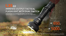 Acebeam L35 2.0 Tactical Flashlight 5000 Lumens - Black Flashlight Acebeam 