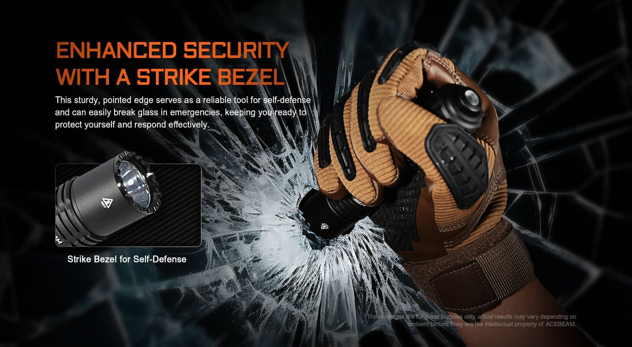 Acebeam T37 Tactical Flashlight Flashlight Acebeam 
