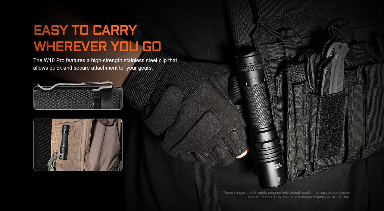 Acebeam W10 Pro High-performance LEP Flashlight Flashlight Acebeam 