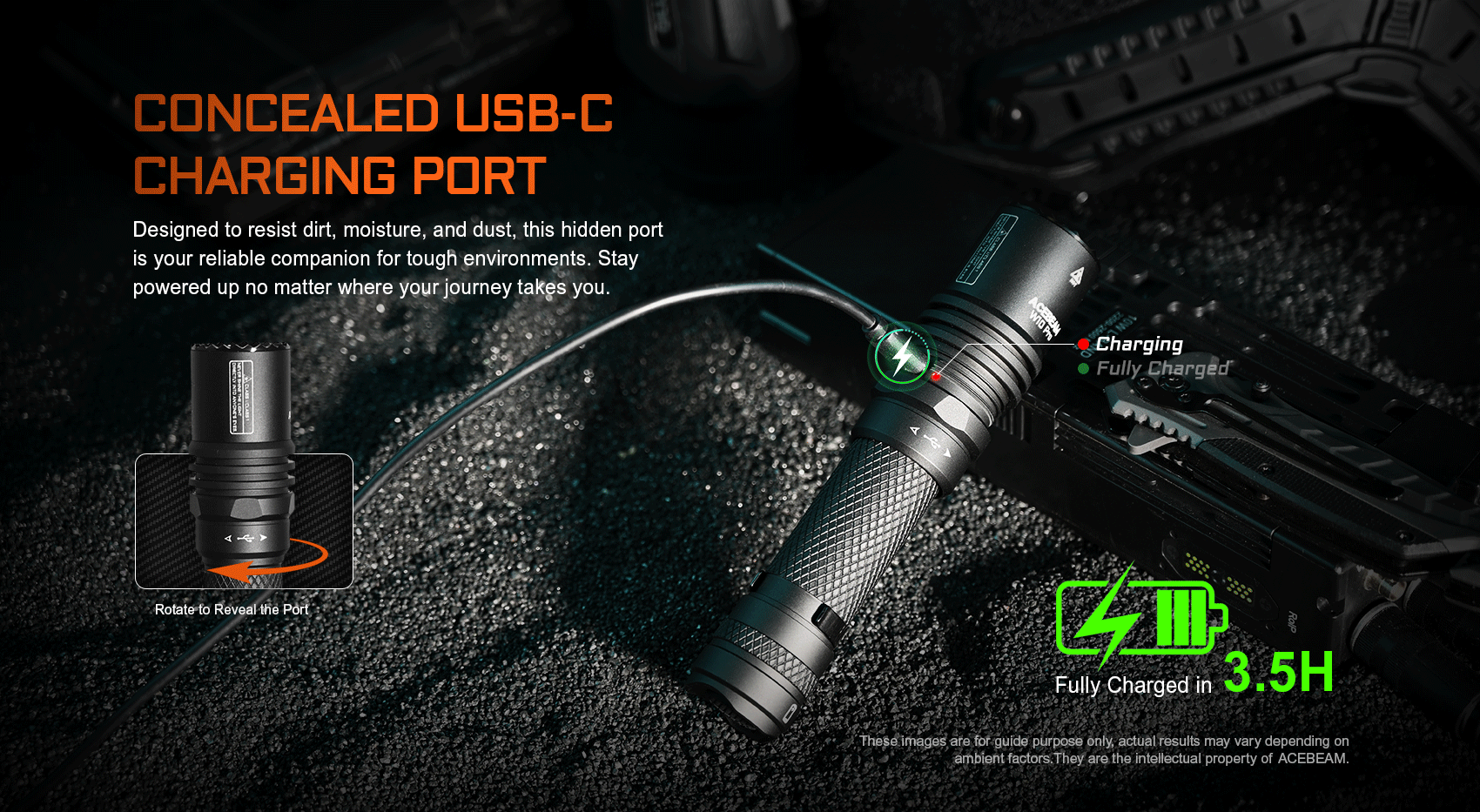 Acebeam W10 Pro High-performance LEP Flashlight Flashlight Acebeam 