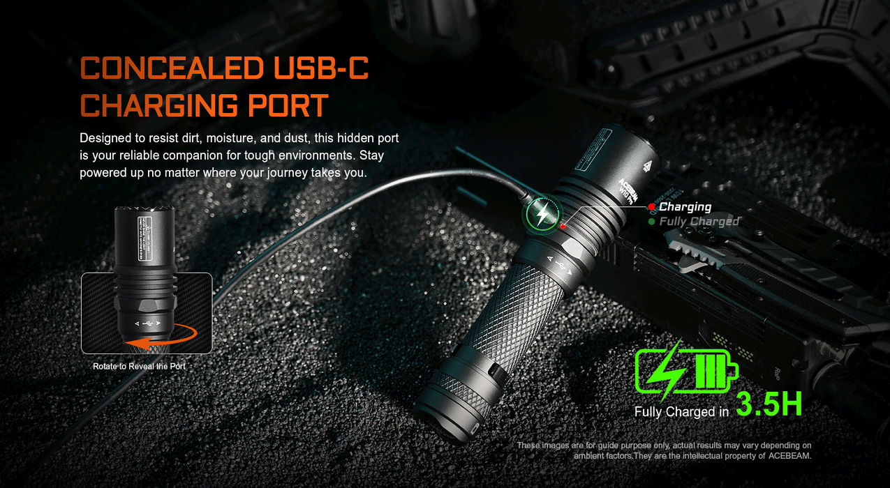 Acebeam W10 Pro High-performance LEP Flashlight Flashlight Acebeam 