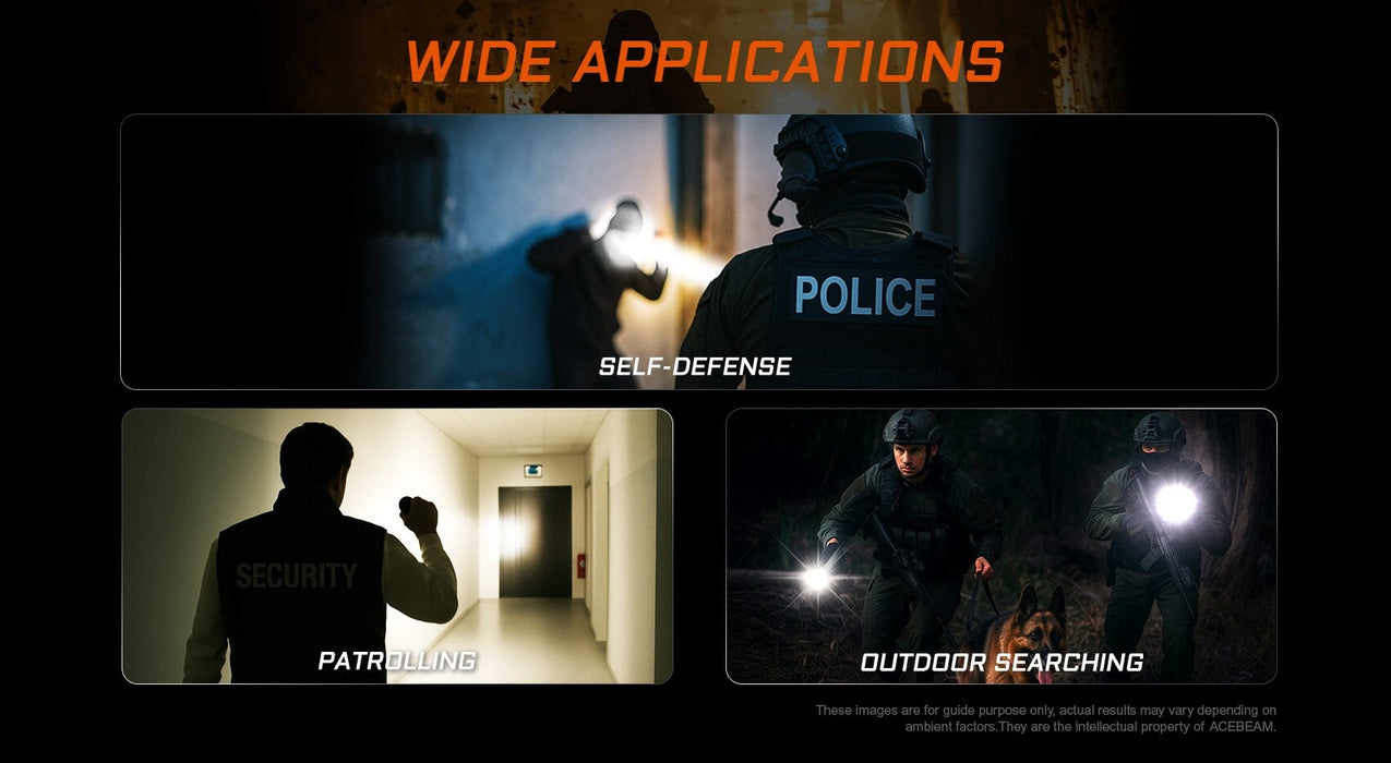 Acebeam W10 Pro High-performance LEP Flashlight Flashlight Acebeam 
