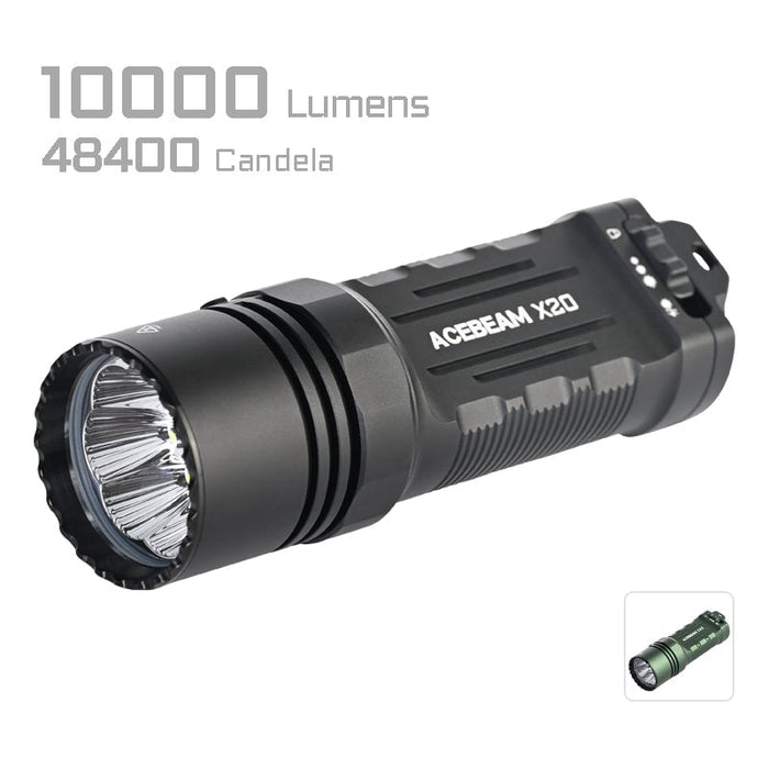 Acebeam X20 High Output Searchlight with Dual Modes Flashlight Acebeam 