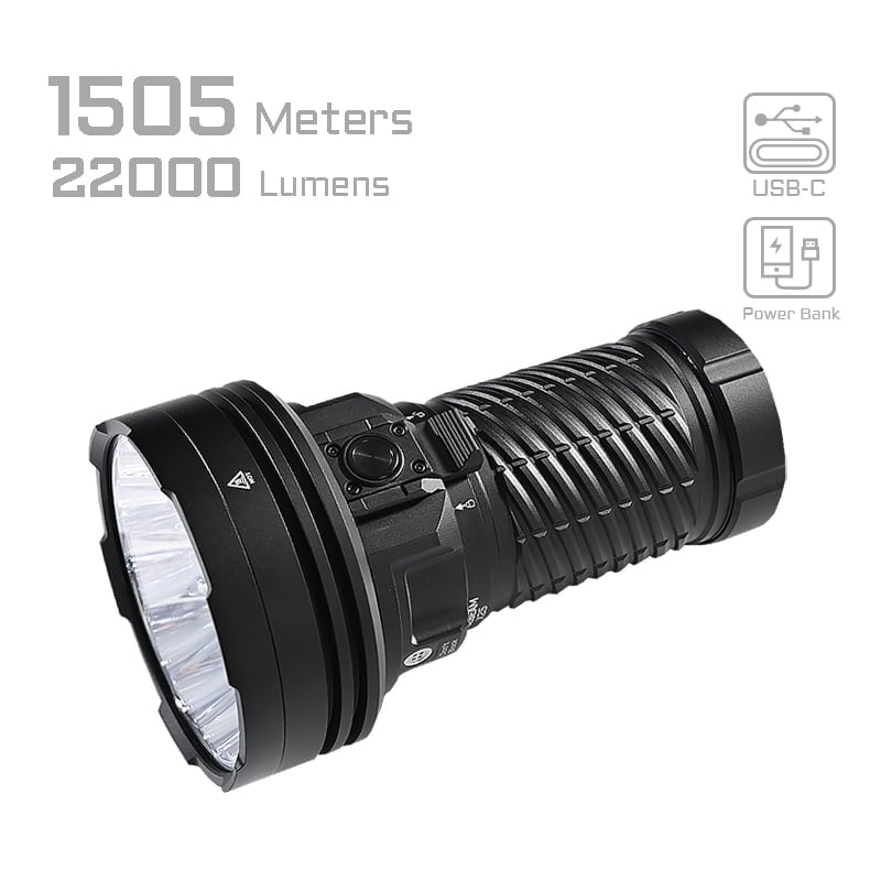 Acebeam X25 Powerful Flashlight - 22000 Lumens Flashlight Acebeam 