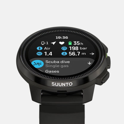 Suunto Ocean Steel Sports Watch with GPS, dive mode, and stainless steel case for outdoor and fitness tracking