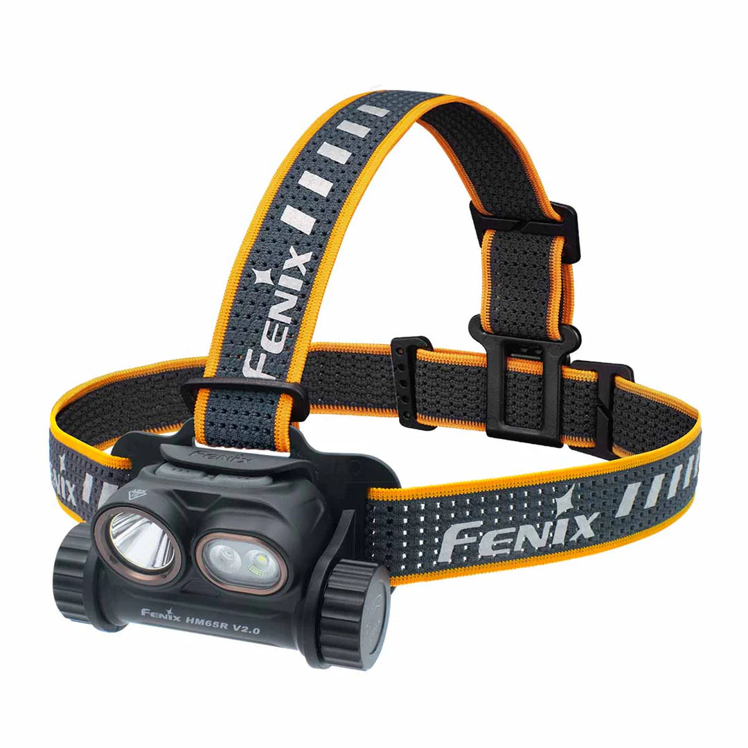 Fenix HM65R V2.0 – 2,200 Lumen Rechargeable Headlamp with Dual Beam &amp; Red Light ***Will ship around August 6th***