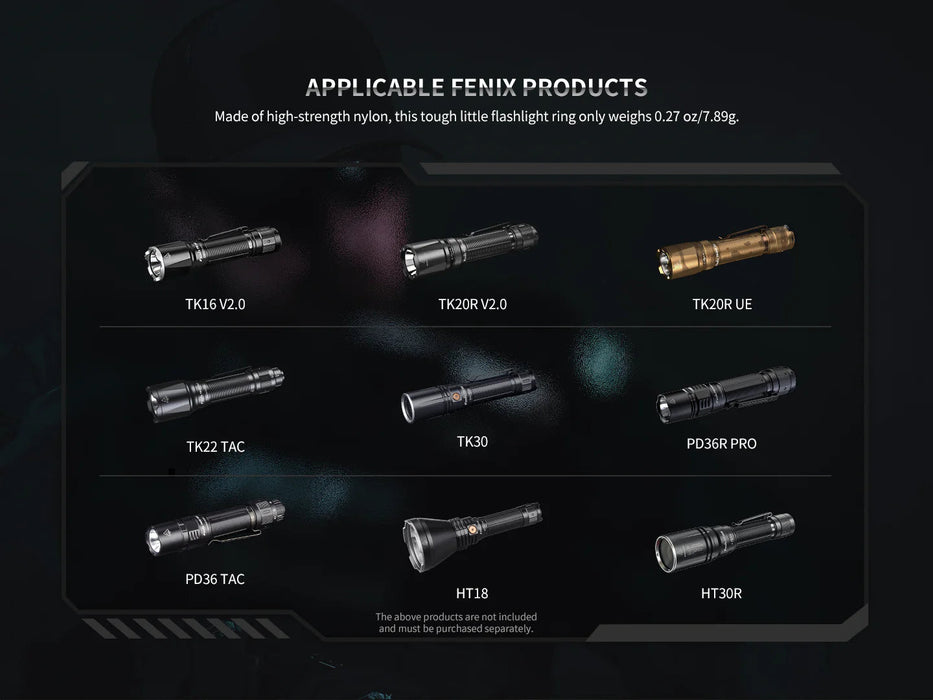 Fenix ALR-01 Tactical Flashlight Ring Flashlight Accessories Fenix 