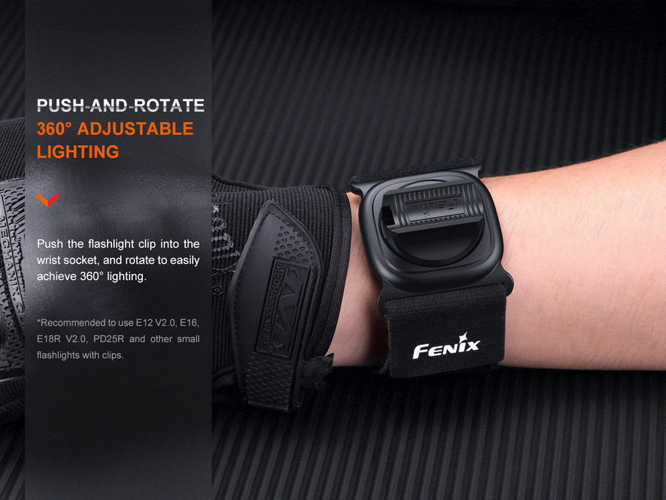 Fenix ALW-01 Wrist Flashlight Holster ***Will ship around November 29th*** Flashlight Accessories Fenix 