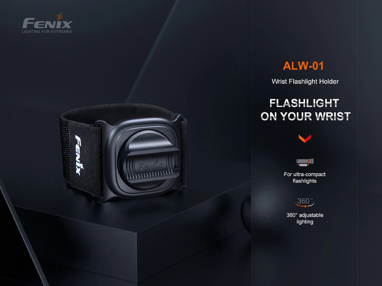 Fenix ALW-01 Wrist Flashlight Holster ***Will ship around November 29th*** Flashlight Accessories Fenix 
