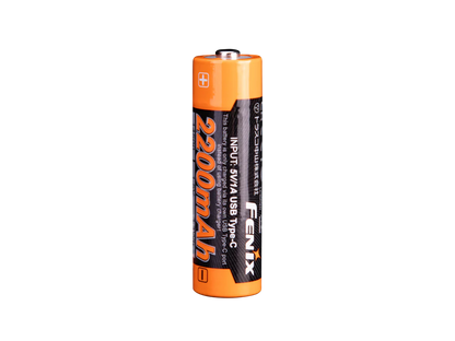 Fenix ARB-L14-2200U Li-ion AA Size USB-C Rechargeable Battery ***Will ship around December 18th*** Rechargeable Batteries Fenix 