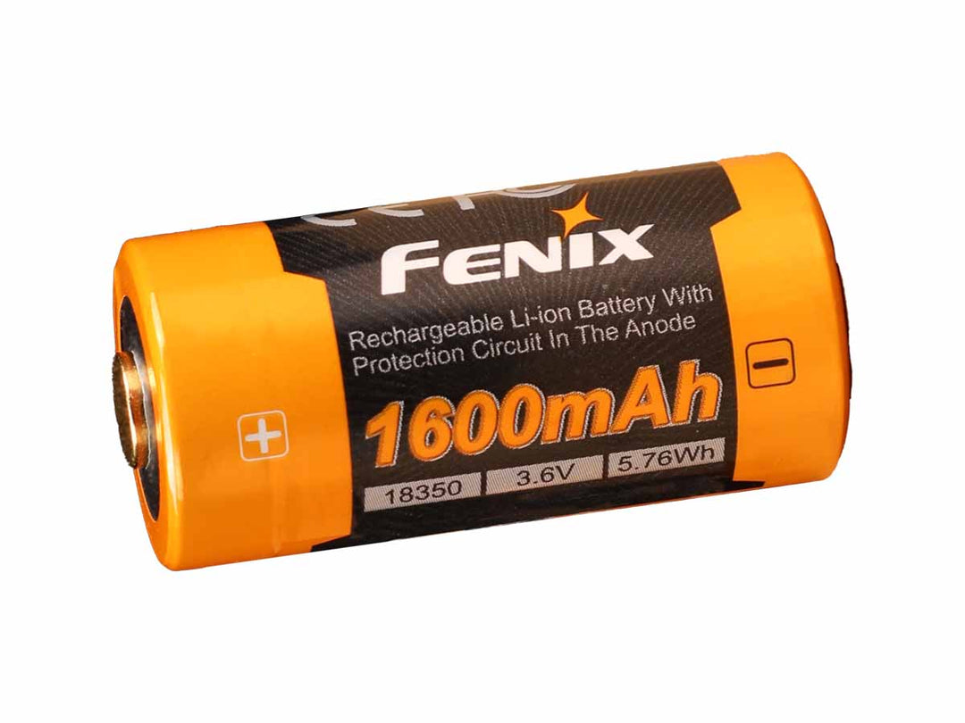 Fenix ARB-L18 1600 rechargeable 18350 Li-ion 1600mAh flashlight battery