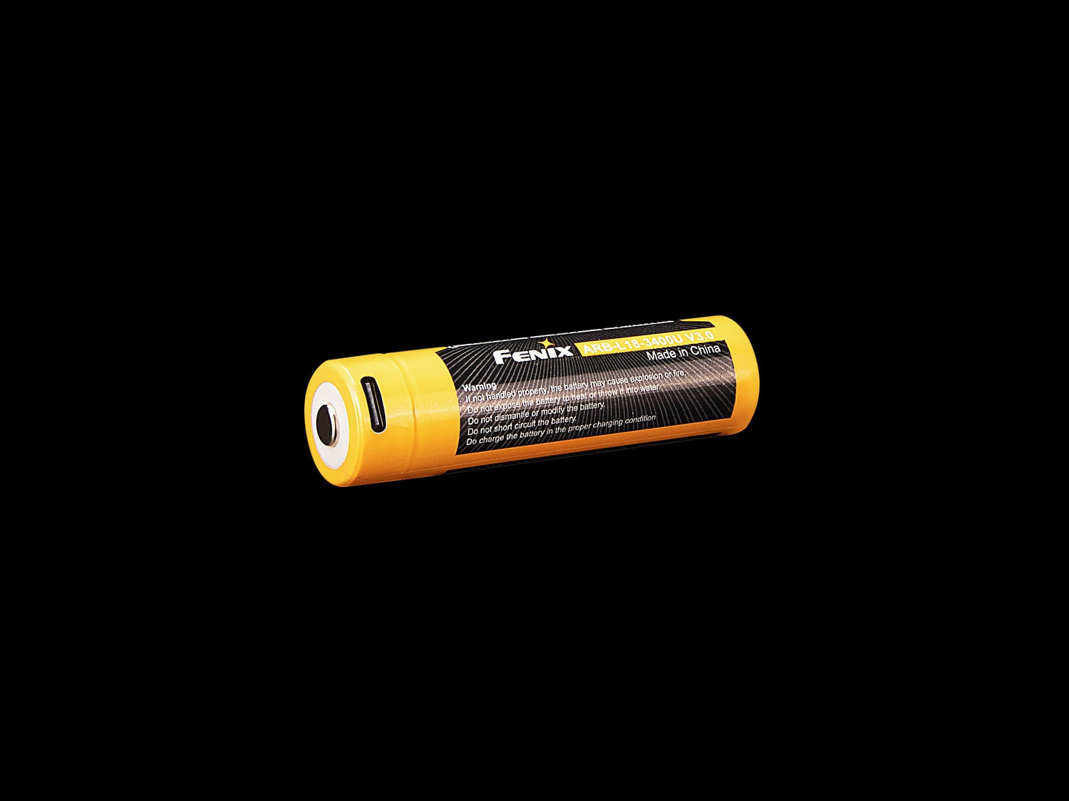 FENIX ARB-L18 3400U V3.0 USB TYPE C 18650 LI-ION RECHARGEABLE BATTERY Rechargeable Batteries Fenix 