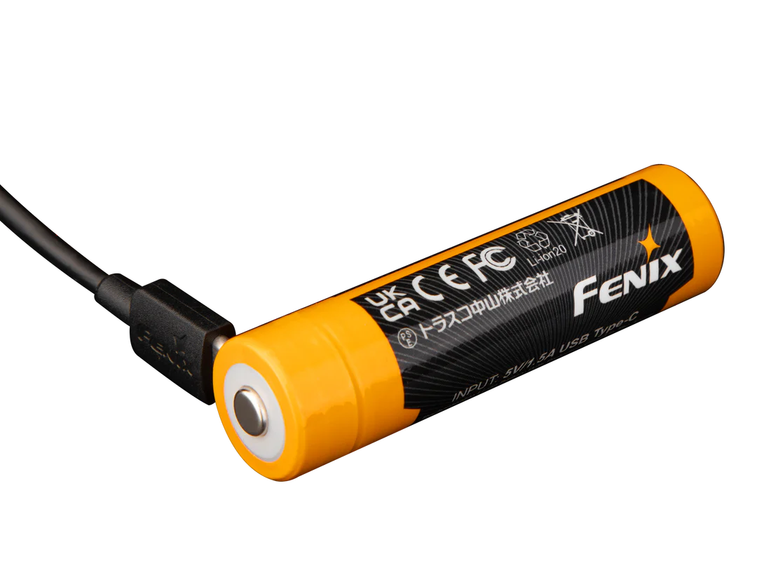 Fenix ARB-L18-4000U High-Capacity USB Rechargeable 18650 Battery - 4000mAh