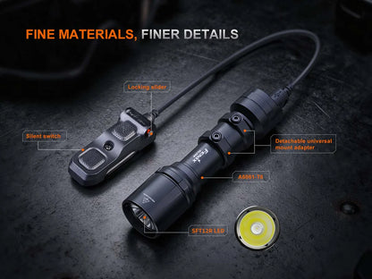Fenix GL30R – Weapon-Mounted Tactical Flashlight with AER-07 Remote Switch ***Will ship around August 6th***