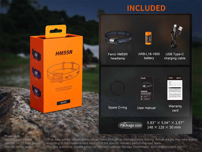 Fenix HM55R Multifunctional Rechargeable Headlamp