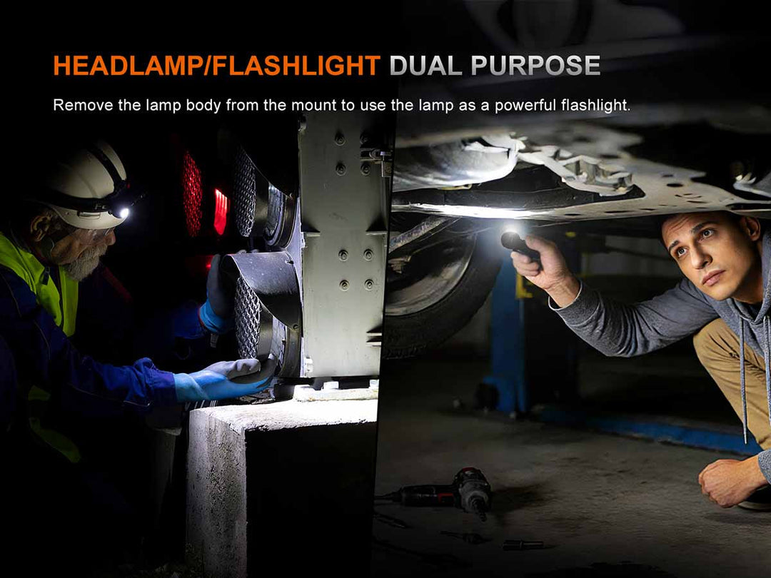 “Fenix HM61R V3.0 multifunctional rechargeable headlamp – High-output magnetic LED headlamp”