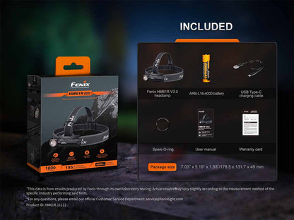 “Fenix HM61R V3.0 multifunctional rechargeable headlamp – High-output magnetic LED headlamp”
