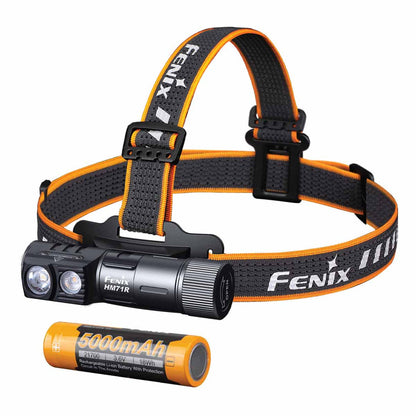Fenix HM71R Multifunctional Rechargeable Headlamp + Free ARB-L21-5000 V2.0 Battery