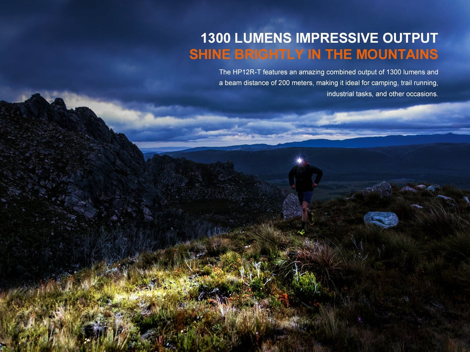 Fenix HP12R-T 1300 Lumens LED Headlamp Headlamp Fenix 