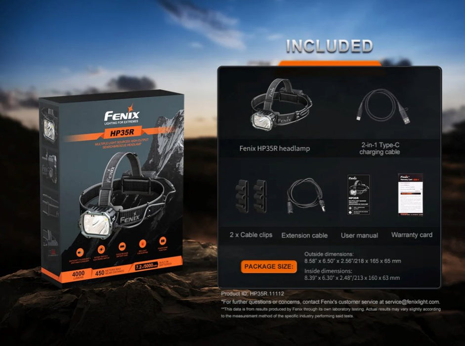 Fenix HP35R LED Headlamp *** Will ship on Sept. 13th*** Headlamp Fenix 