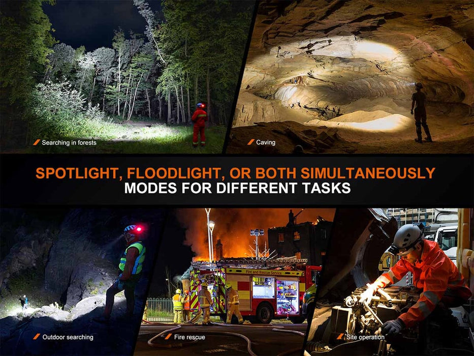 Fenix HP35R SAR Edition LED Headlamp - 4000 Lumens *** Special Order *** Headlamp Fenix 