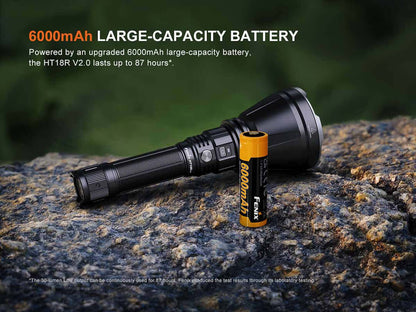 Fenix HT18R V2.0 LED Long-Range Rechargeable Flashlight
