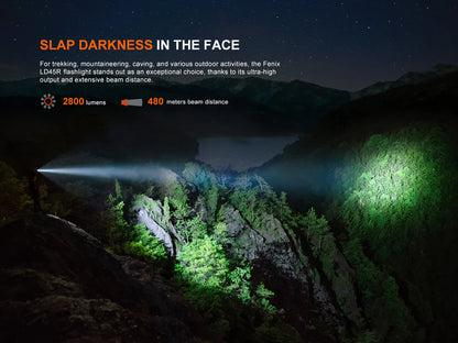 Fenix LD45R Digital Focus Rechargeable LED Flashlight Flashlight Fenix 