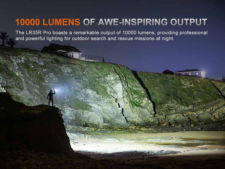Fenix LR35R Pro 10000 Lumen Rechargeable LED Flashlight Flashlight Fenix 