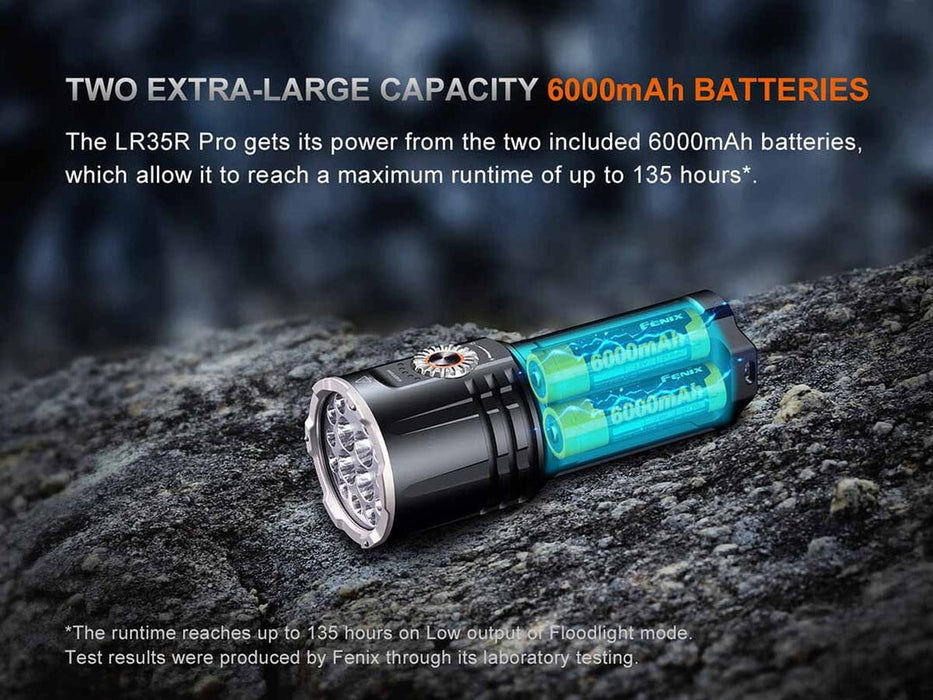 Fenix LR35R Pro 10000 Lumen Rechargeable LED Flashlight Flashlight Fenix 