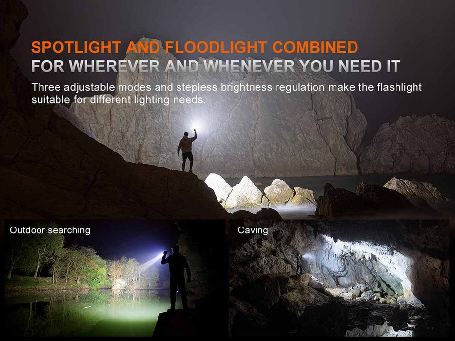 Fenix LR35R Pro 10000 Lumen Rechargeable LED Flashlight Flashlight Fenix 