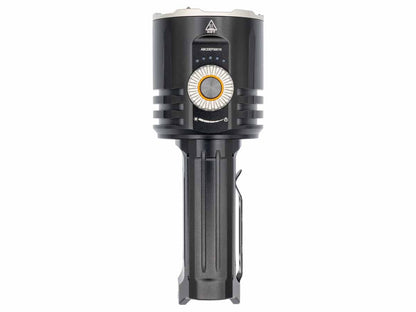 Fenix LR35R Pro rechargeable LED flashlight with 10,000 lumens brightness for tactical and outdoor applications