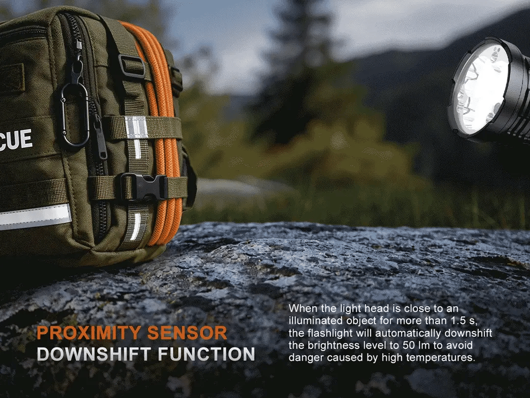 Fenix LR50R V2.0 – 18,000 Lumen High-Output Searchlight with UV &amp; Red Light