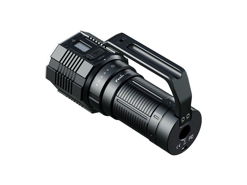 Fenix LR60R powerful rechargeable LED flashlight with 21,000 lumens brightness for search, rescue, and professional applications