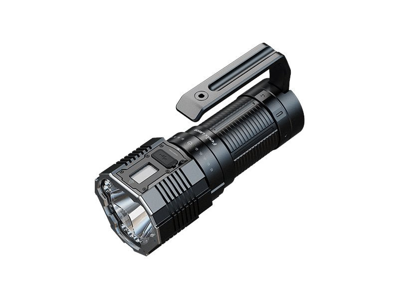 Fenix LR60R powerful rechargeable LED flashlight with 21,000 lumens brightness for search, rescue, and professional applications
