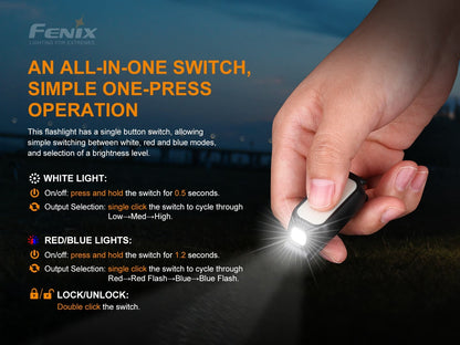Fenix MINI-LITE Compact EDC Flashlight EDC LED Flashlight Fenix 