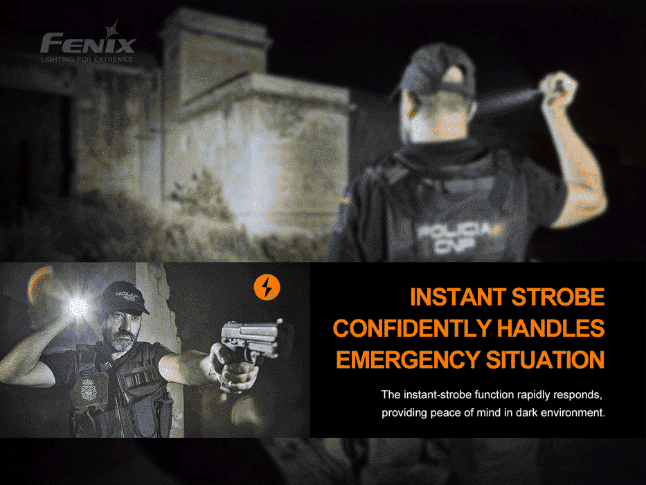 Fenix PD32 V2.0 Rechargeable Tactical LED Flashlight Flashlight Fenix 