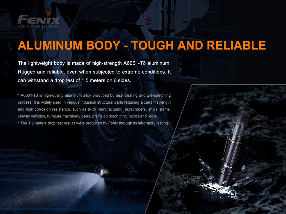 Fenix PD32 V2.0 Rechargeable Tactical LED Flashlight Flashlight Fenix 