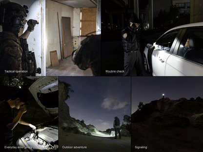 Fenix PD35R ACE Rechargeable Tactical Flashlight Flashlight Fenix 