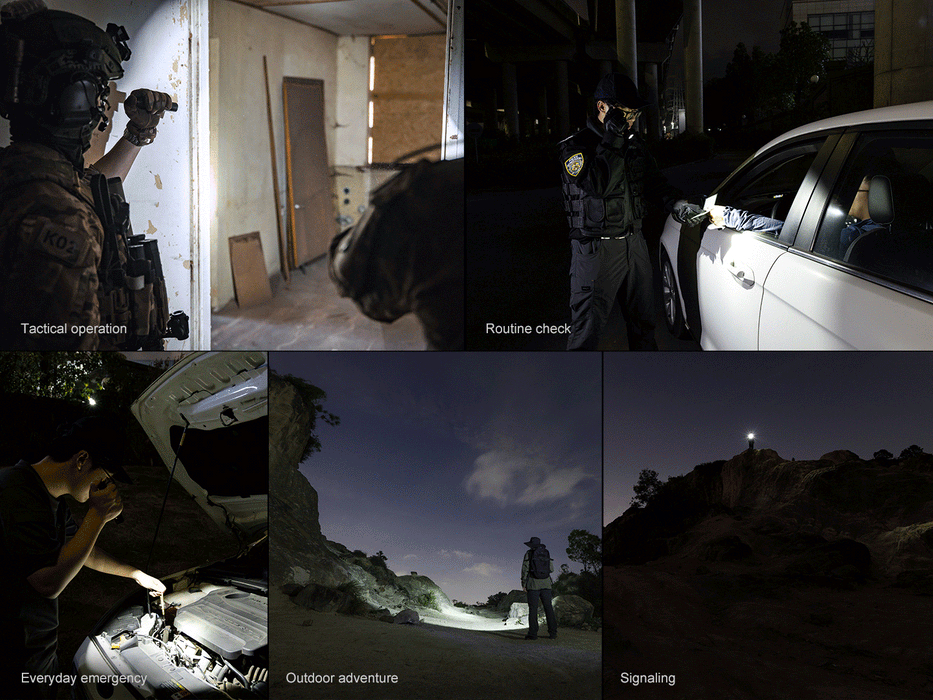 Fenix PD35R ACE Rechargeable Tactical Flashlight Flashlight Fenix 