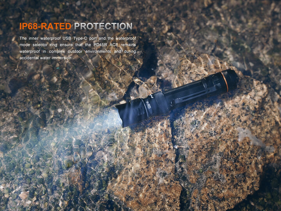 Fenix PD45R Rechargeable Tactical LED Flashlight Flashlight Fenix 